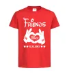 Детская футболка Disney friend since Красный фото