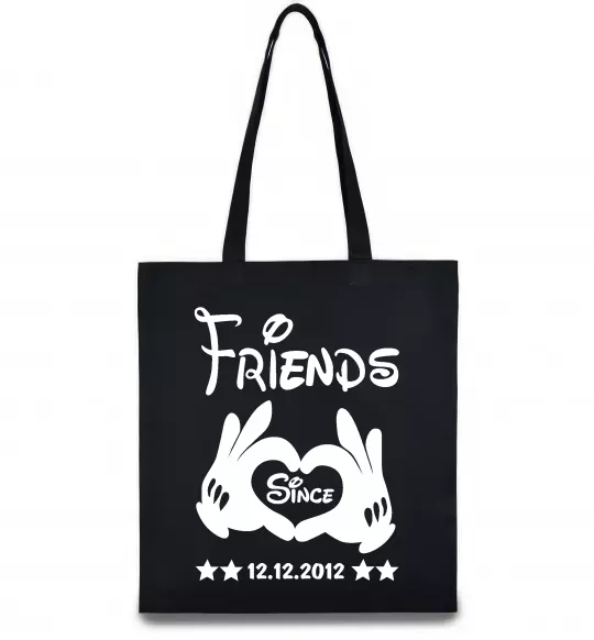 Эко-сумка Disney friend since Черный фото
