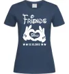 Женская футболка Disney friend since Темно-синий фото