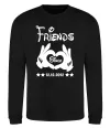 Свитшот Disney friend since Черный фото