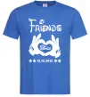 Мужская футболка Disney friend since Ярко-синий фото