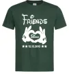 Мужская футболка Disney friend since Темно-зеленый фото