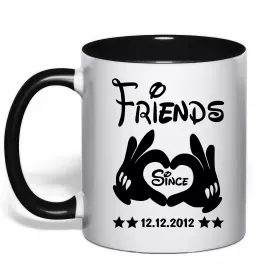 Чашка с цветной ручкой