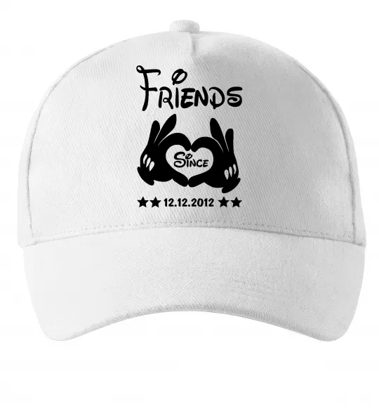 Кепка Disney friend since Белый фото