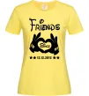 Женская футболка Disney friend since Лимонный фото