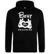 Мужская толстовка (худи) Disney best since Черный фото