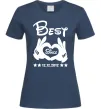 Женская футболка Disney best since Темно-синий фото