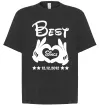 Футболка Оверсайз Disney best since Черный фото