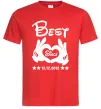 Мужская футболка Disney best since Красный фото