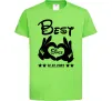 Детская футболка Disney best since Лаймовый фото