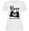 Женская футболка Disney best since Белый фото