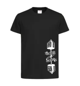 Детская футболка No pain, no gain Штанга Черный фото