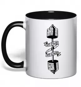 Чашка з кольоровою ручкою