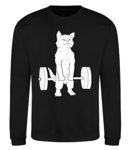 Свитшот Кіт з штангою