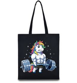 Эко-сумка Єдиноріг з штангою