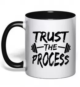 Чашка з кольоровою ручкою