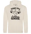 Женская толстовка (худи) Today i`m a serious goose Таш Женская толстовка (худи) Today i`m a serious goose Таш фото