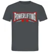 Чоловіча футболка Powerlifting Графіт фото