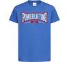 Детская футболка Powerlifting Ярко-синий фото