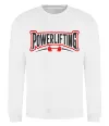 Світшот Powerlifting Білий фото