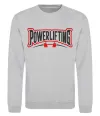 Світшот Powerlifting Сірий меланж фото
