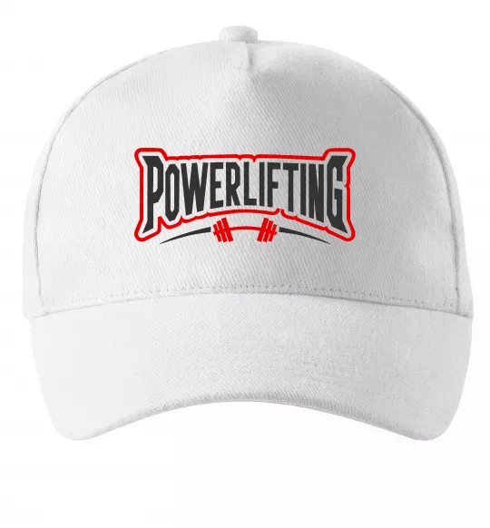 Кепка Powerlifting Білий фото
