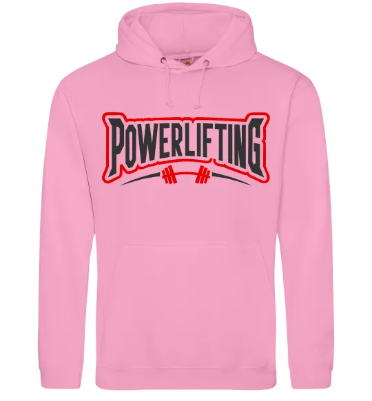 Жіноча толстовка (худі) Powerlifting Рожевий фото