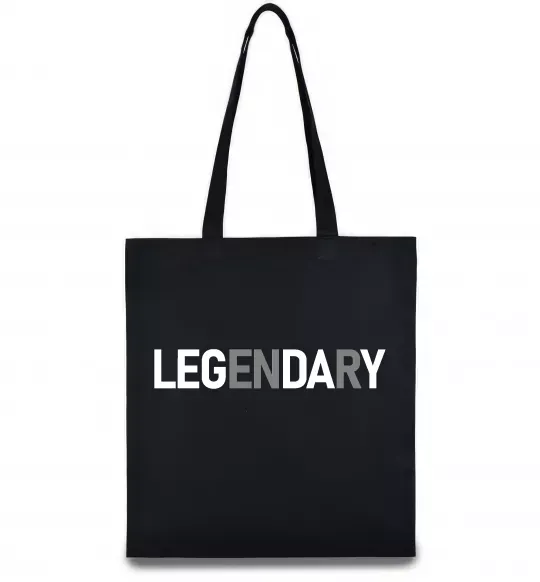Еко-сумка Legendary Чорний фото