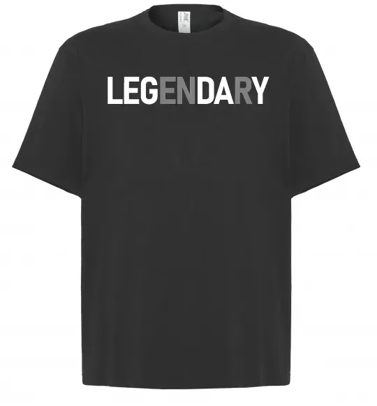 Футболка Оверсайз Legendary Черный фото