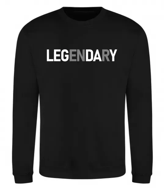 Свитшот Legendary Черный фото