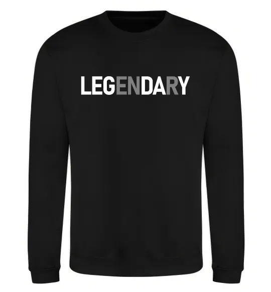 Свитшот Legendary Черный фото