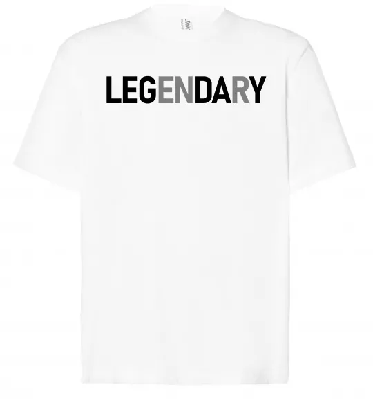 Футболка Оверсайз Legendary Белый фото