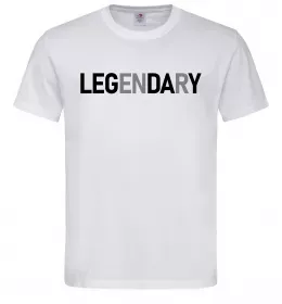Чоловіча футболка Legendary Білий фото
