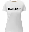 Жіноча преміум футболка Legendary Білий фото