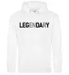 Чоловіча толстовка (худі) Legendary Білий фото