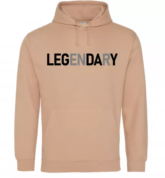 Чоловіча толстовка (худі) Legendary Пісочний фото