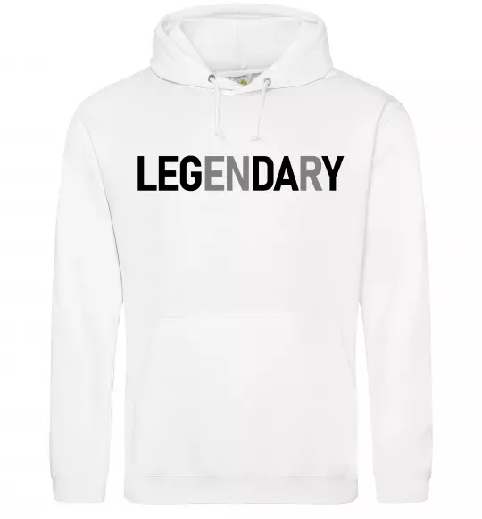 Жіноча толстовка (худі) Legendary Білий фото