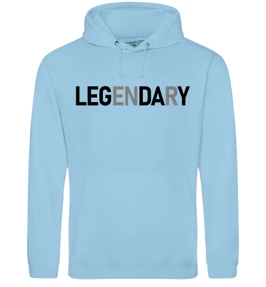 Женская толстовка (худи) Legendary Голубой фото