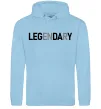 Женская толстовка (худи) Legendary Голубой фото