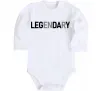 Детский боди Legendary Белый фото