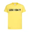 Детская футболка Legendary Лимонный фото