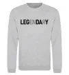 Свитшот Legendary Серый меланж фото