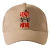 Кепка I like heavy metal Пісочний фото