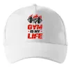 Кепка Gym is my life Білий фото