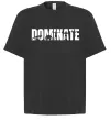 Футболка Оверсайз Dominate Черный фото