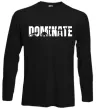 Лонгслив Dominate Черный фото