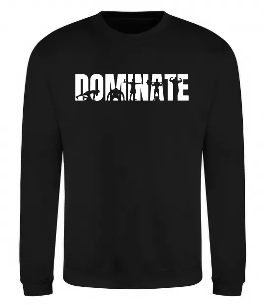 Світшот Dominate Чорний фото