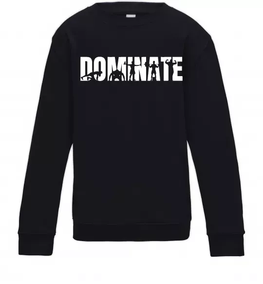 Дитячий світшот Dominate Чорний фото