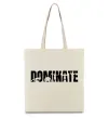Еко-сумка Dominate Бежевий фото