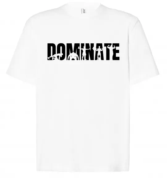 Футболка Оверсайз Dominate Белый фото